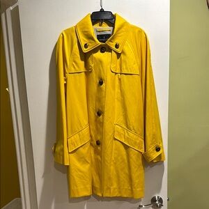 London Fog Yellow Trench Coat